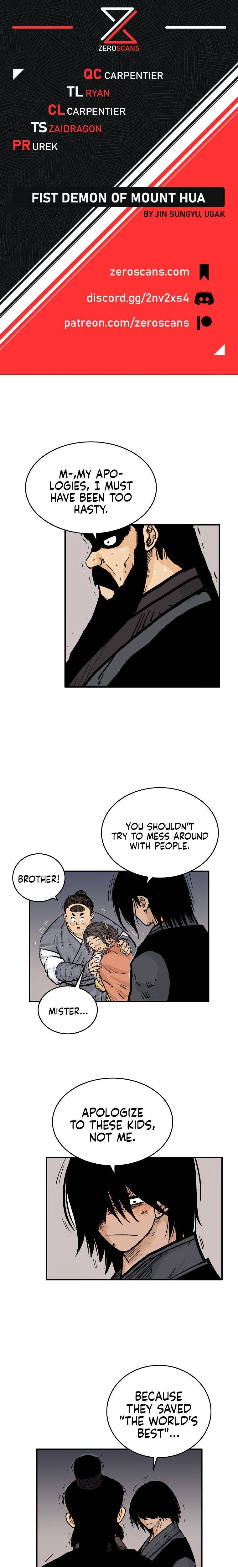 Fist Demon of Mount Hua Chapter 68 page 1