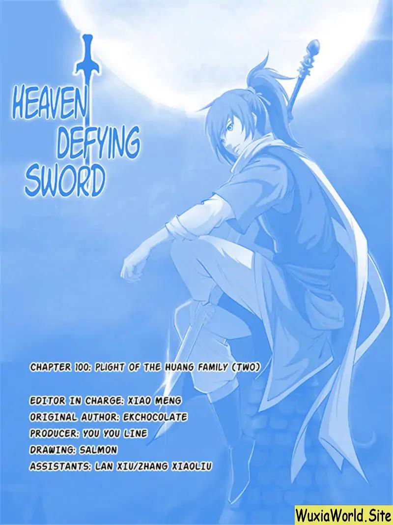 Heaven Defying Sword Chapter 100 page 1