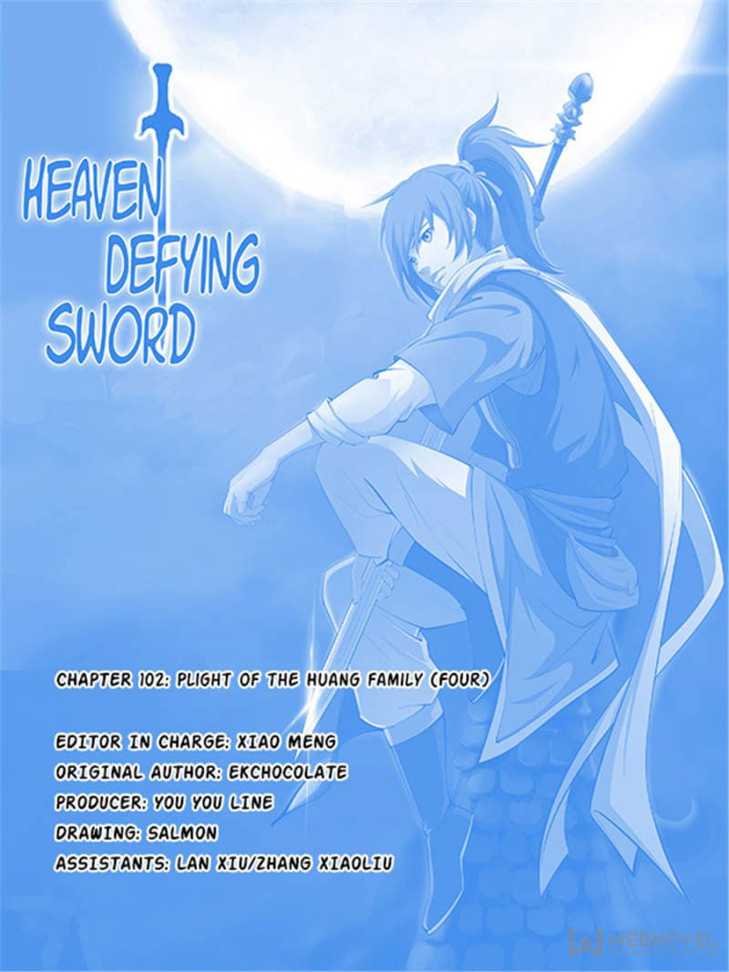 Heaven Defying Sword Chapter 102 page 1