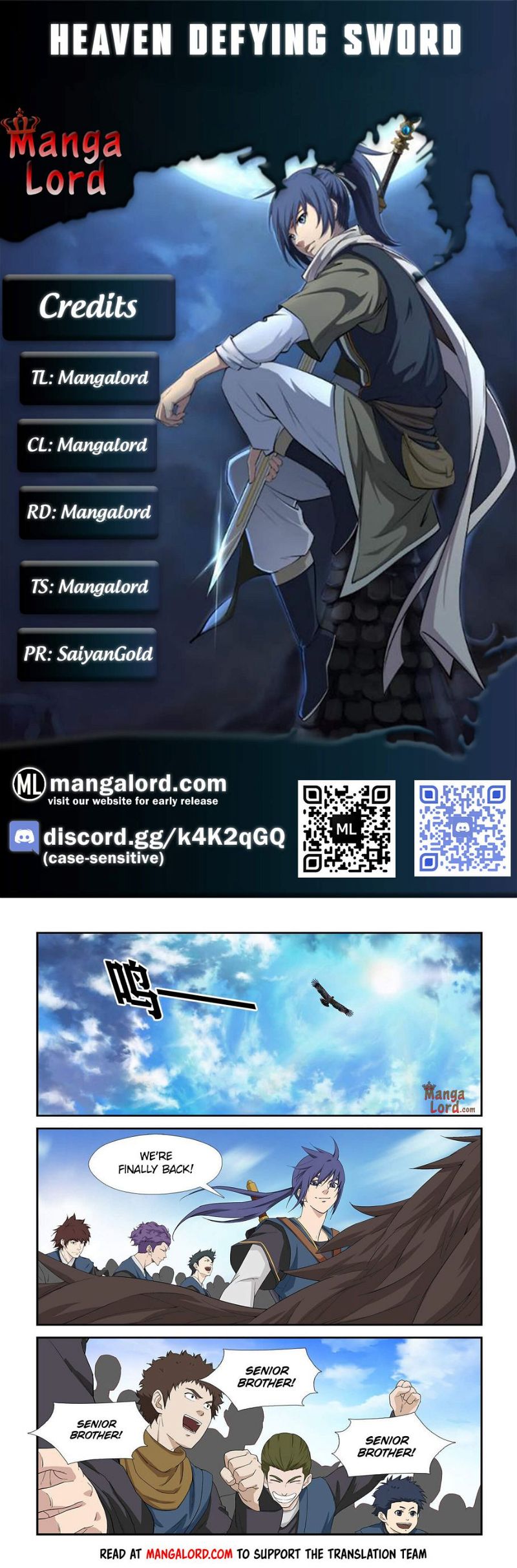 Heaven Defying Sword Chapter 246 page 1