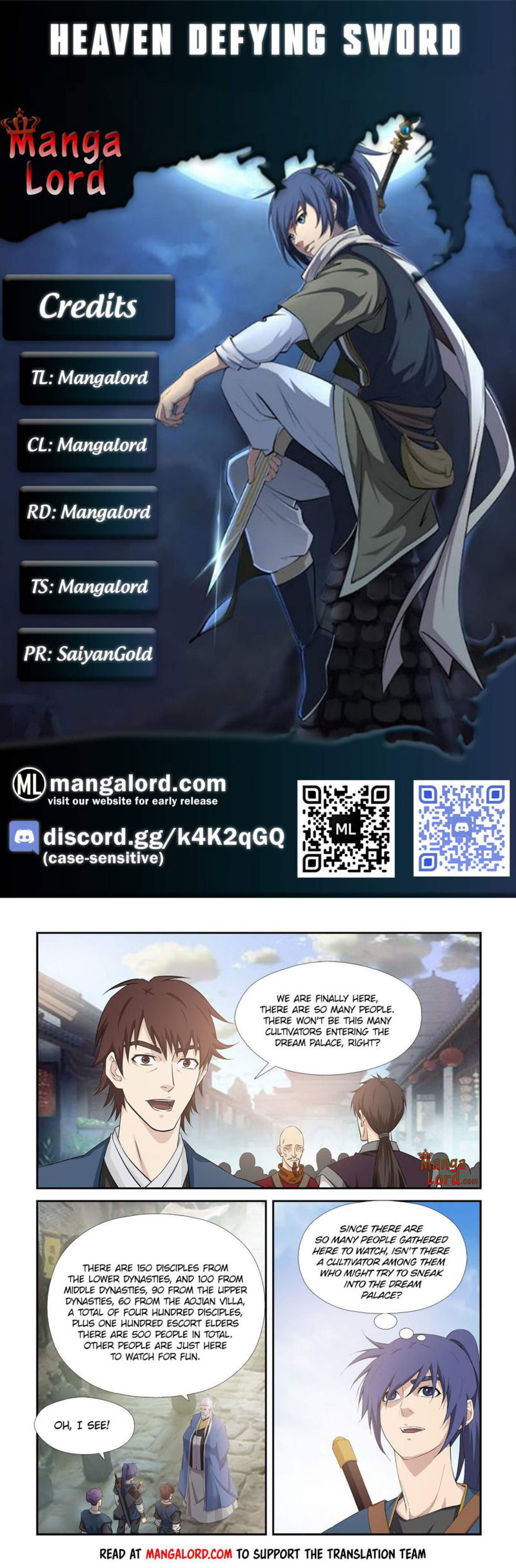 Heaven Defying Sword Chapter 249 page 1