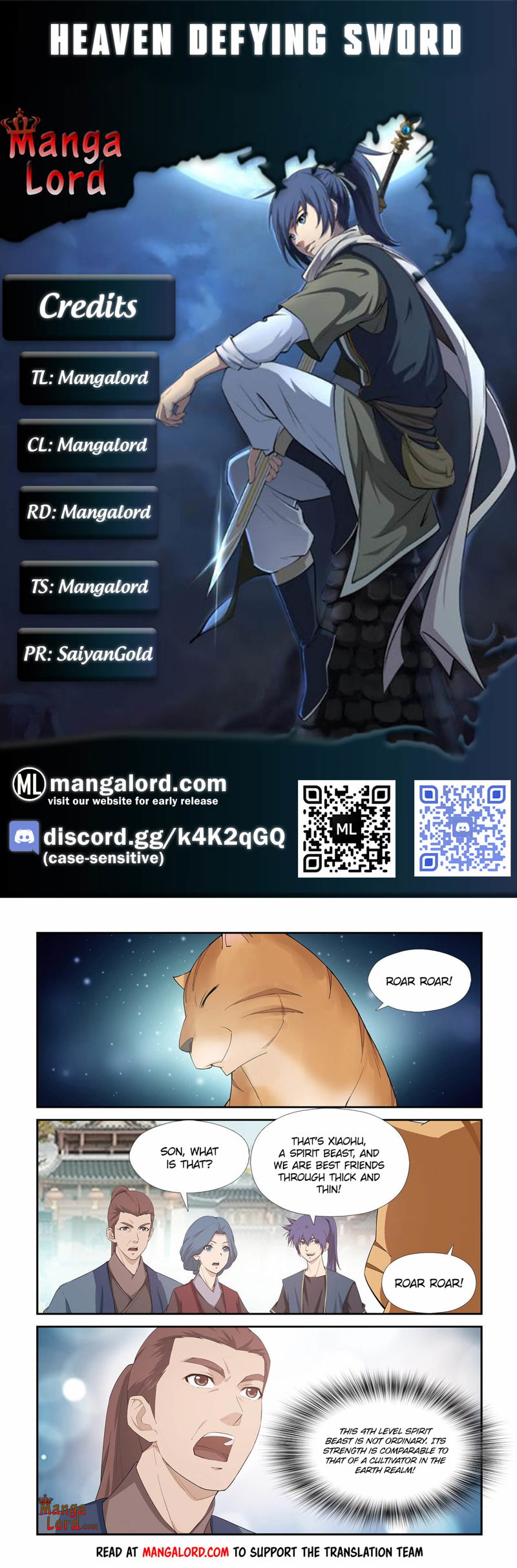 Heaven Defying Sword Chapter 265 page 1