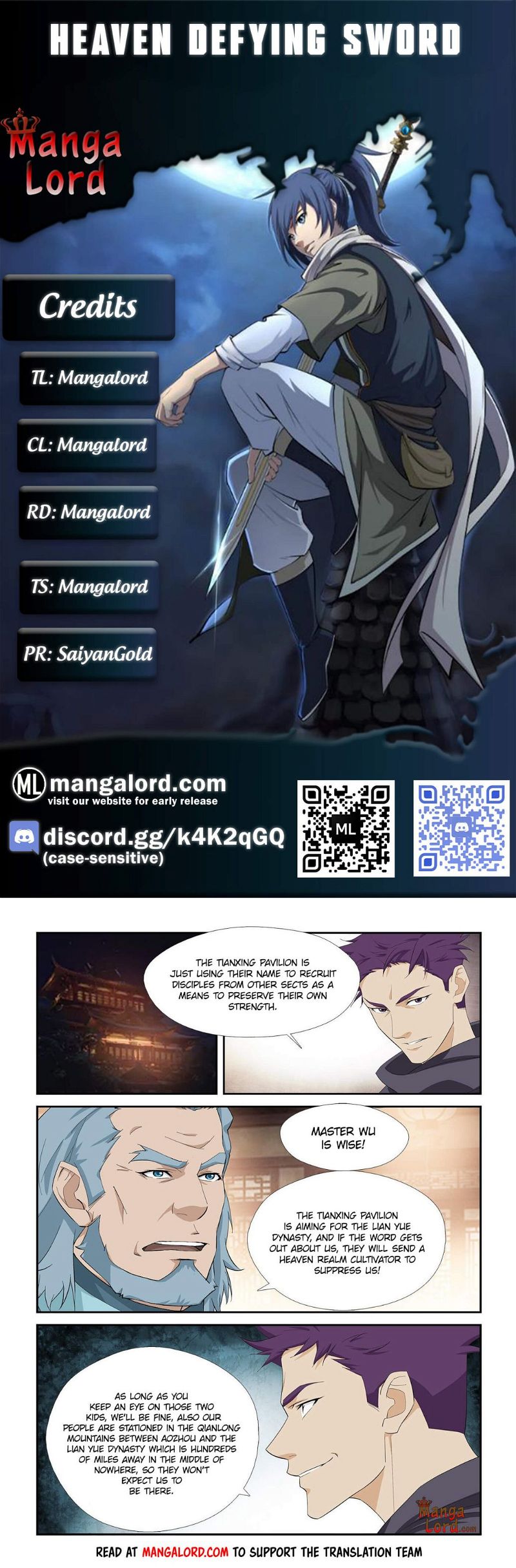 Heaven Defying Sword Chapter 270 page 1