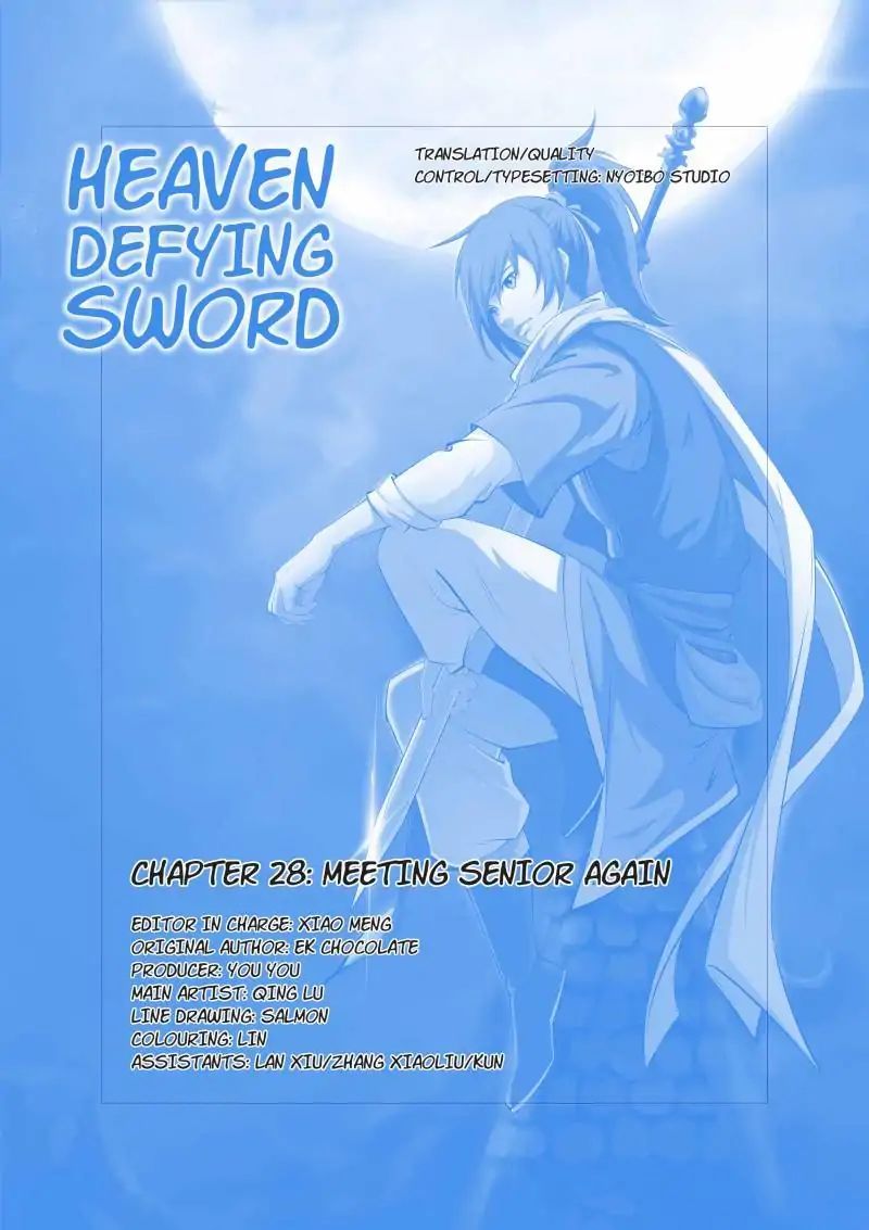Heaven Defying Sword Chapter 28 page 1