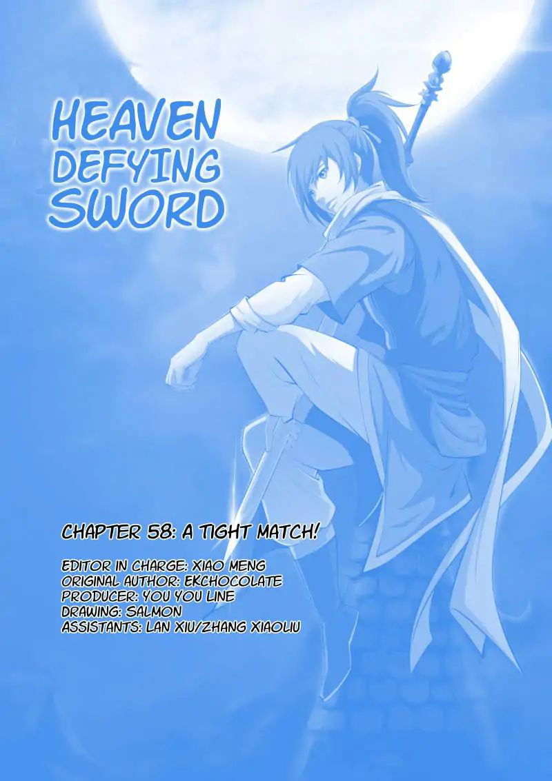 Heaven Defying Sword Chapter 58 page 1