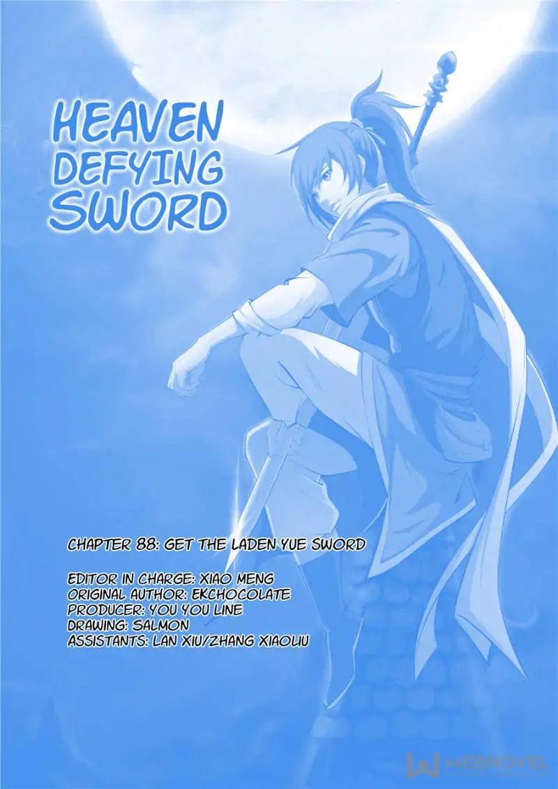 Heaven Defying Sword Chapter 88 page 1