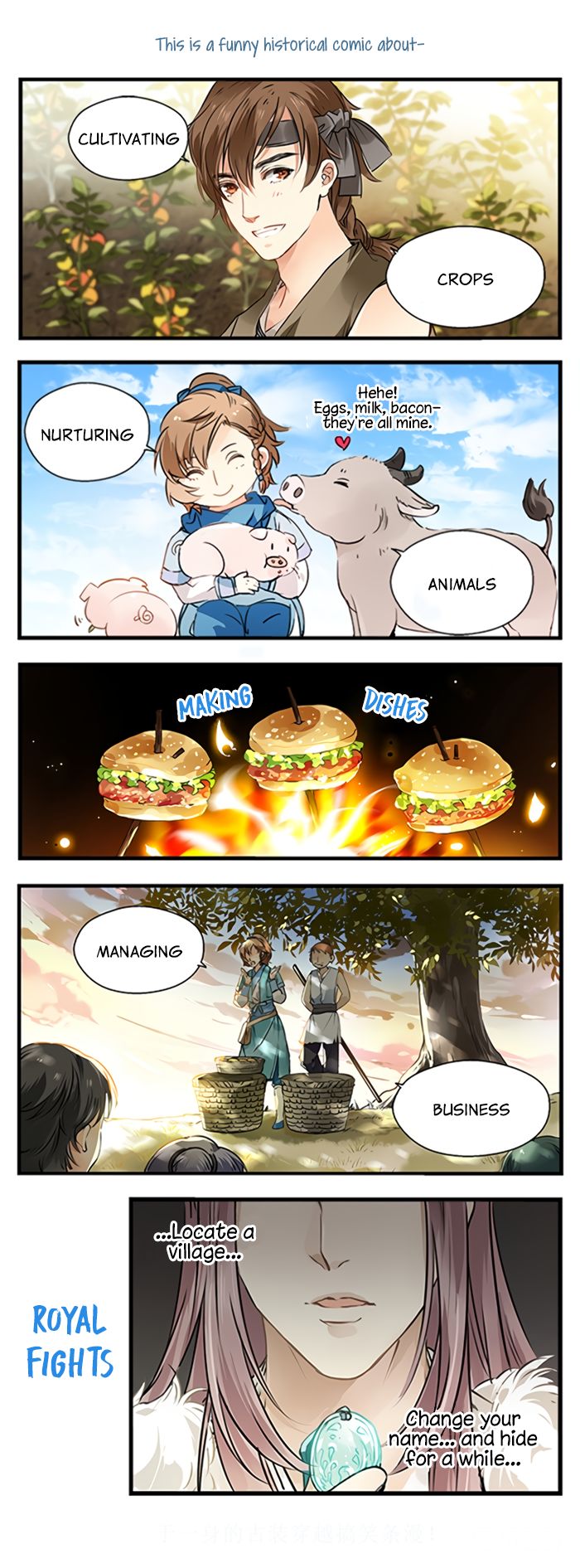 His Royal Highness is Hungry Chapter 0 page 6