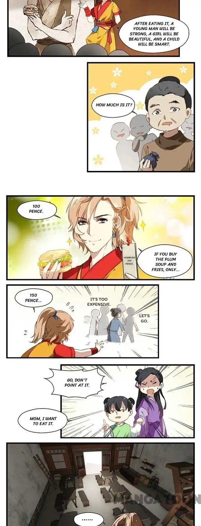 His Royal Highness is Hungry Chapter 16 - Mysterious Guy Lost his Memories page 3