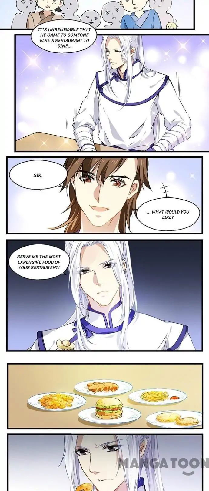 His Royal Highness is Hungry Chapter 30 - Mysterious Guy Lost his Memories page 8