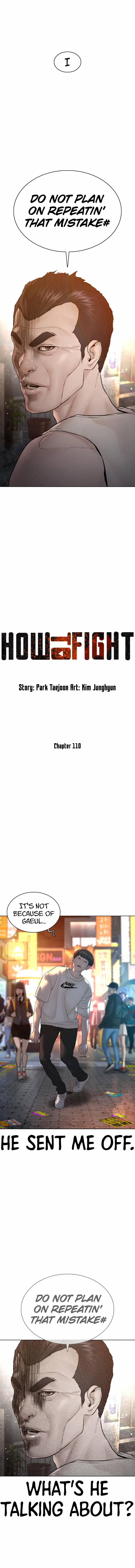 How To Fight Chapter 110 page 4