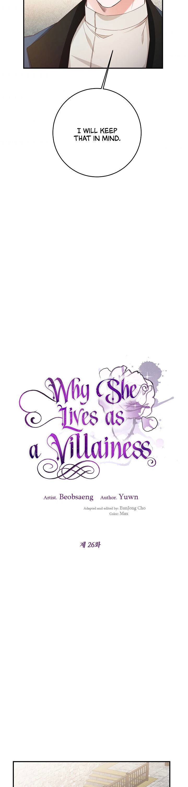 Why She Lives as a Villainess Chapter 26 page 11