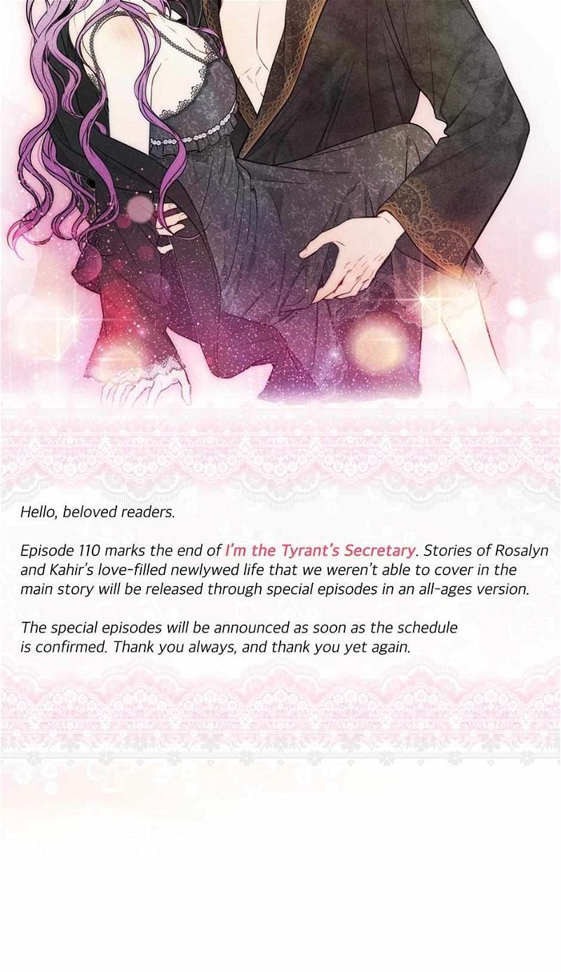 I Became the Tyrant’s Secretary Chapter 110 page 107