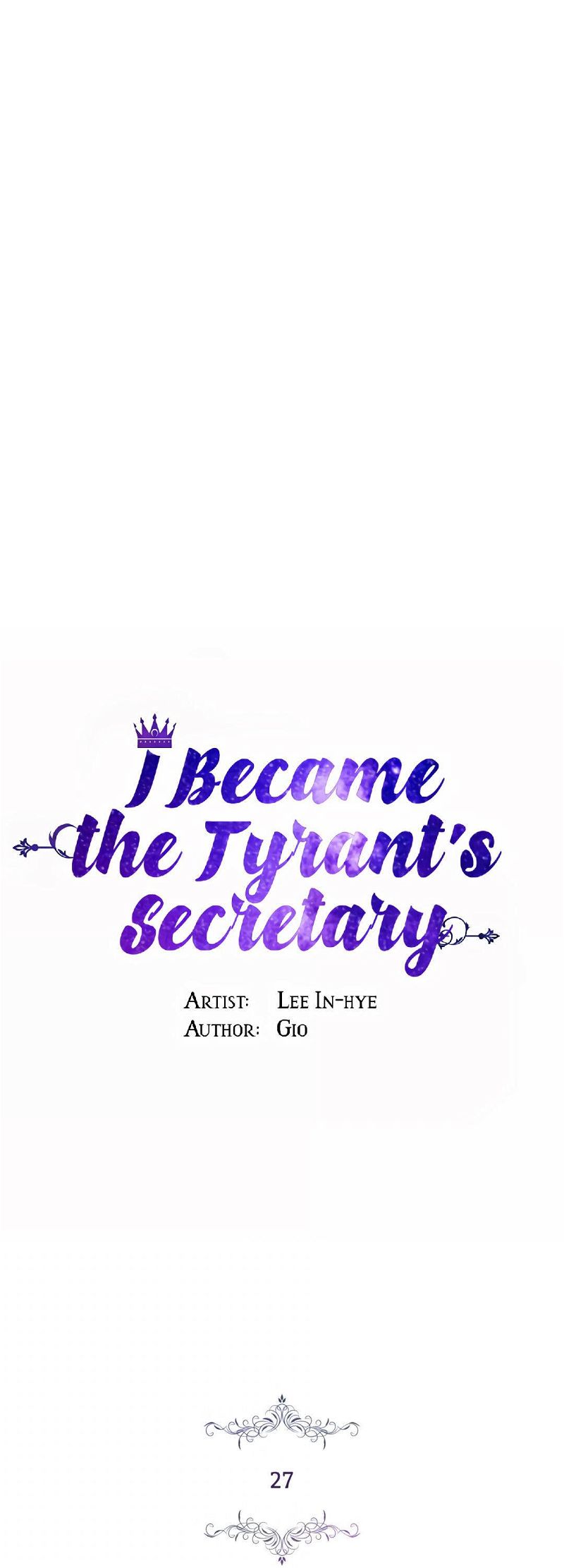 I Became the Tyrant’s Secretary Chapter 27 page 12