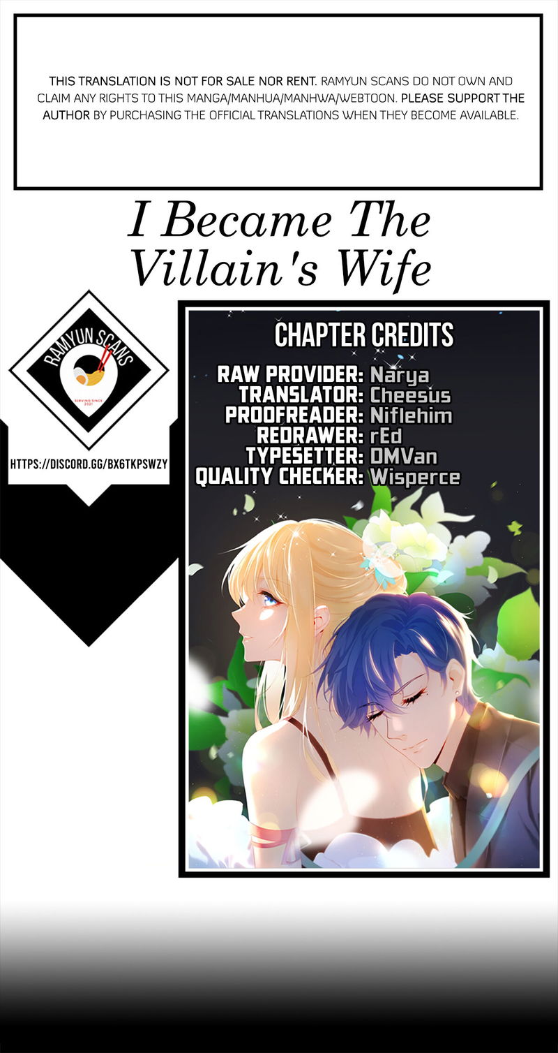 I Became The Villain’s Wife Chapter 2 page 1