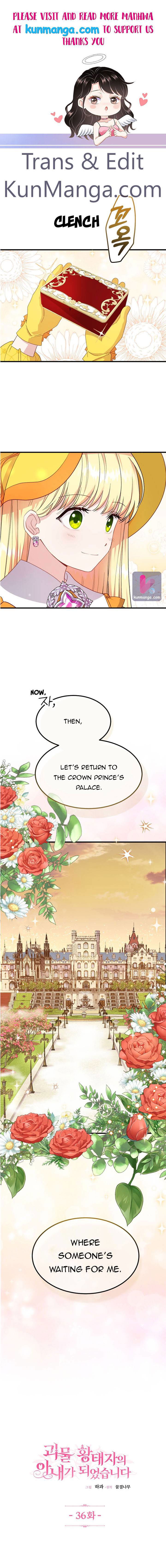 I Became the Wife of the Monstrous Crown Prince Chapter 36 page 1