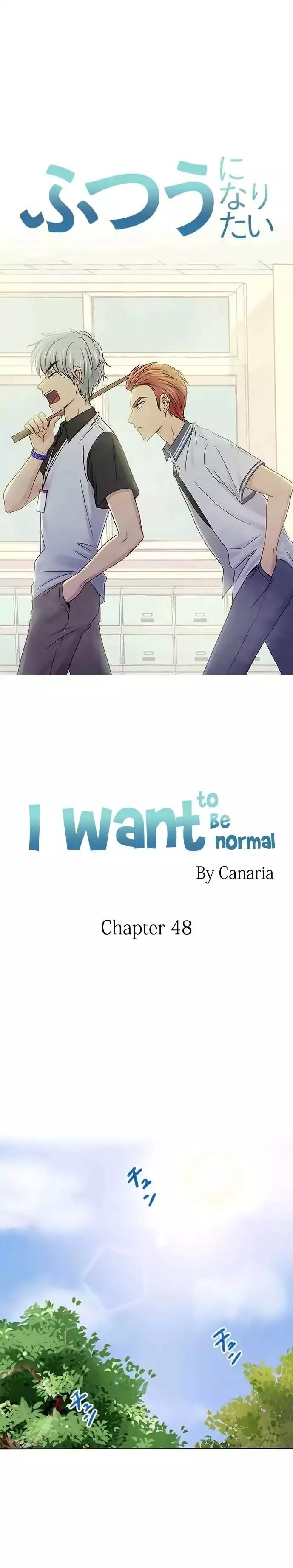 I want to be normal Chapter 48 page 1