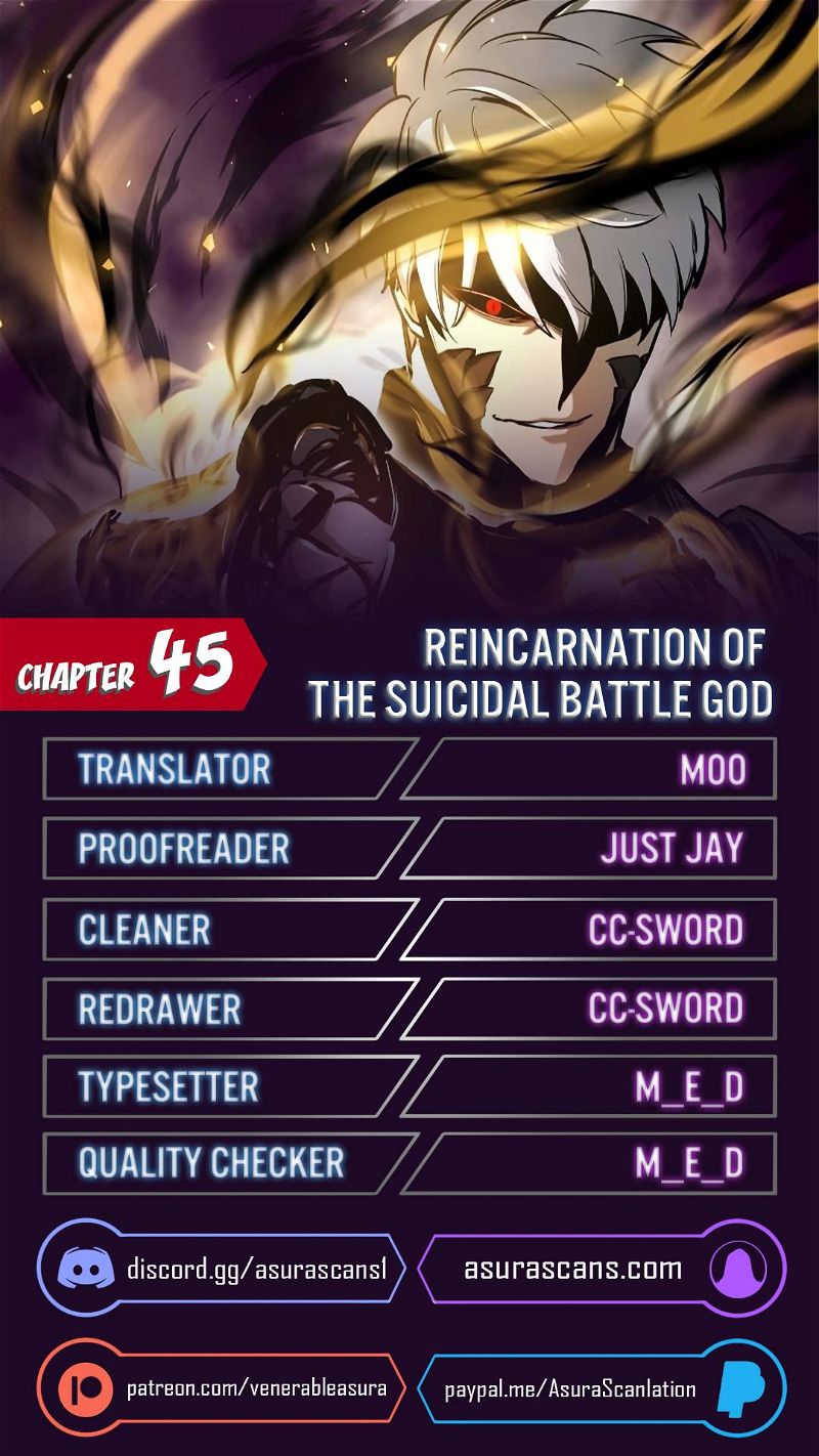 Reincarnation of the Suicidal Battle God Chapter 45 page 1