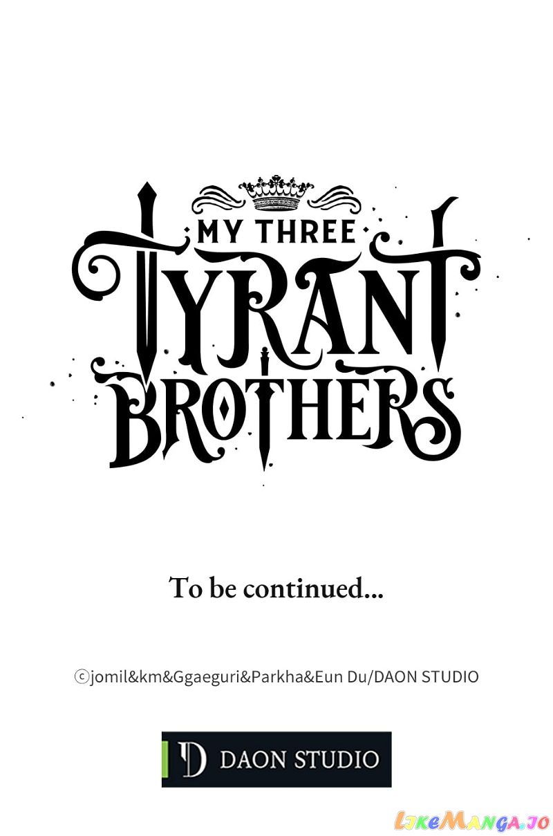 My Three Tyrant Brothers Chapter 94 page 91