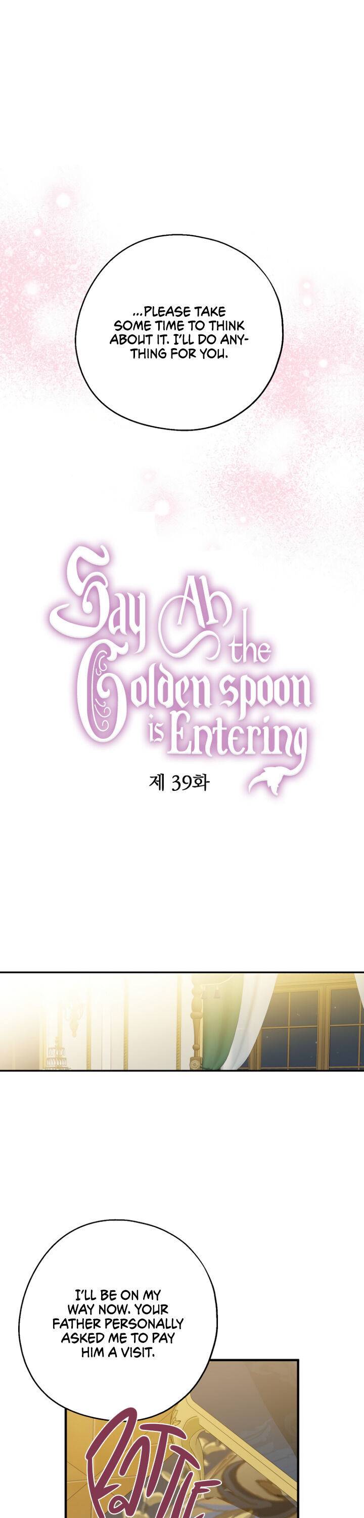 Say Ah, the Golden Spoon is Entering Chapter 39 page 15