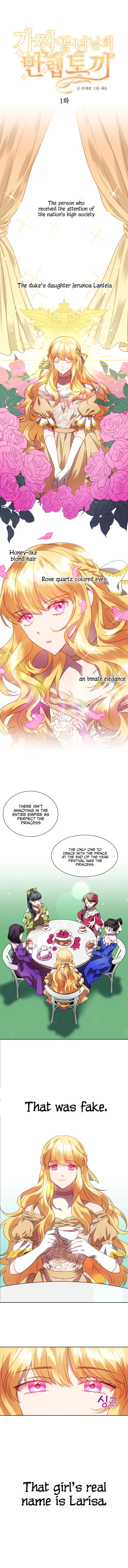 The Fake Princess' OP Bunny Chapter 1 page 1