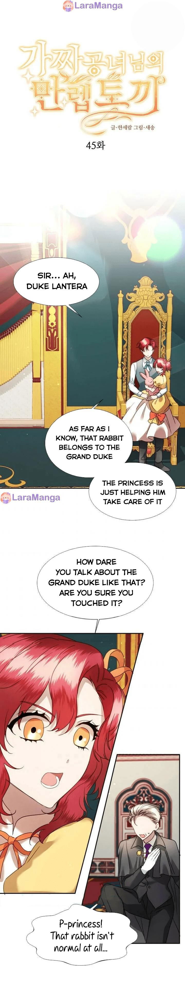 The Fake Princess' OP Bunny Chapter 45 page 1