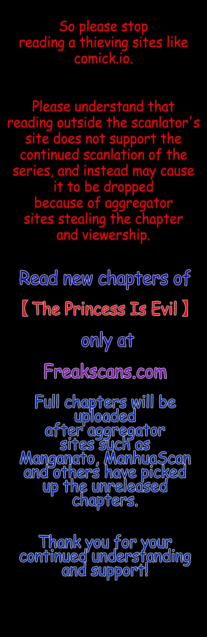 The princess is evil Chapter 119 page 1