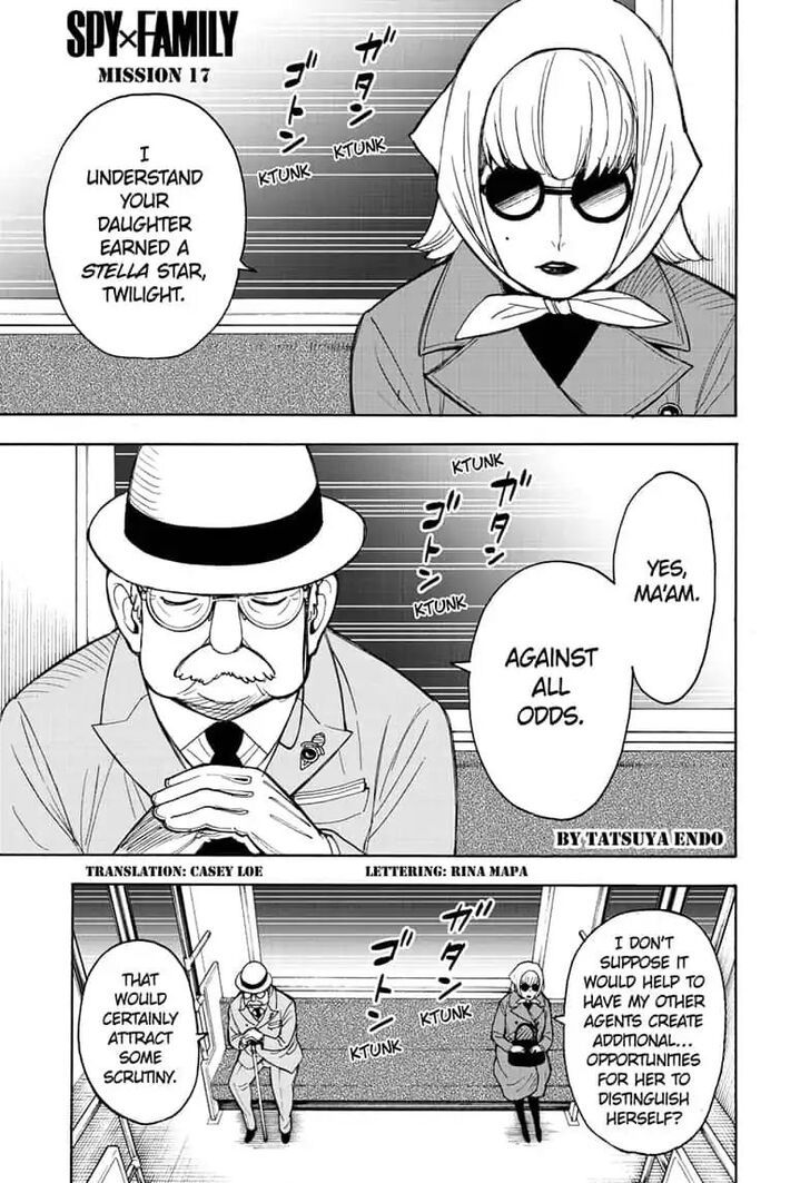 SPY x FAMILY Chapter 17 page 1