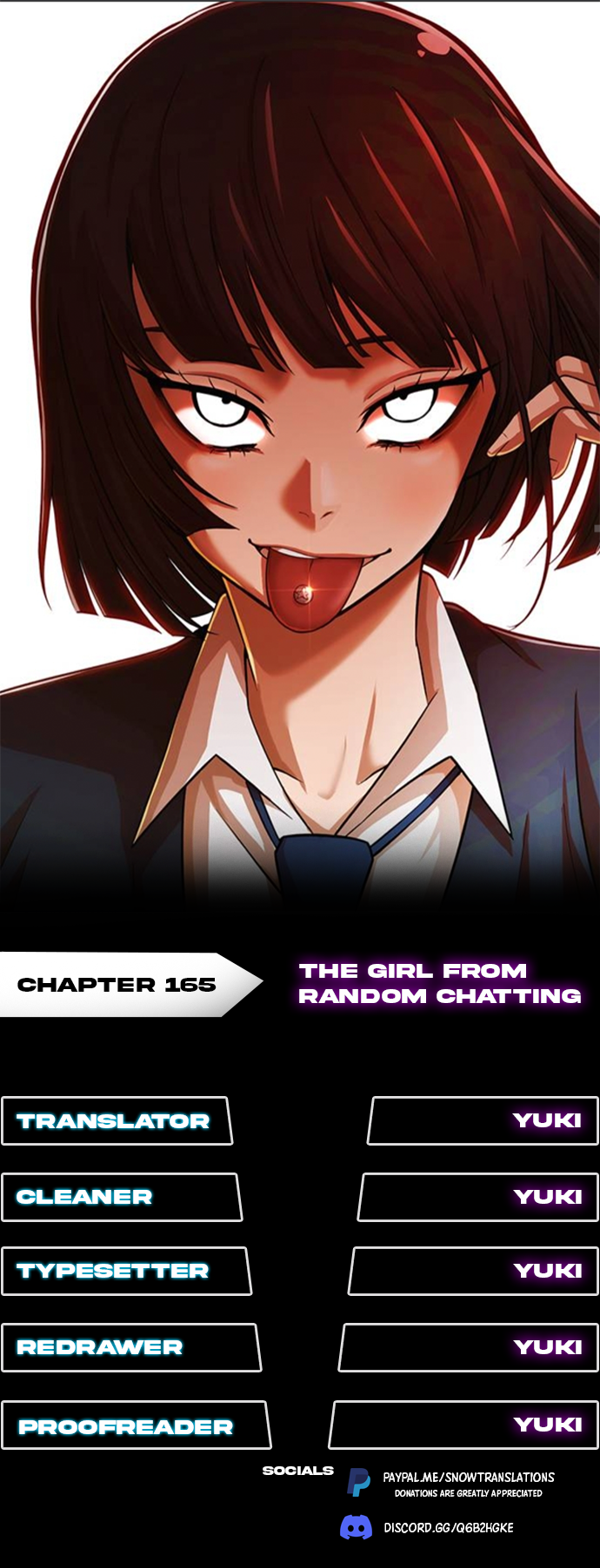 The Girl from Random Chatting Chapter 165 page 1