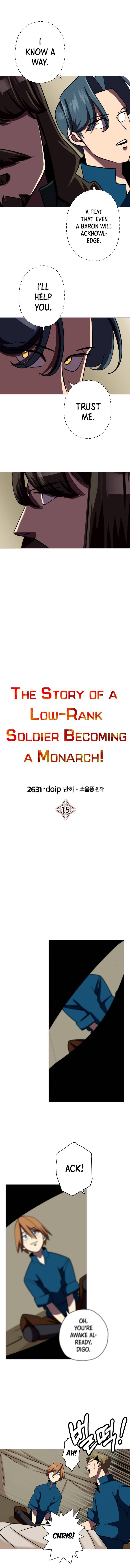 The Story of a Low-Rank Soldier Becoming a Monarch. Chapter 15 page 4