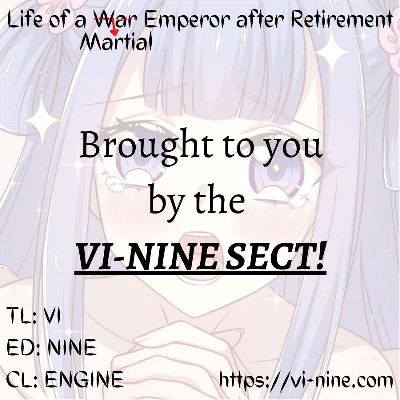 Life of a War Emperor After Retirement Chapter 1 page 1
