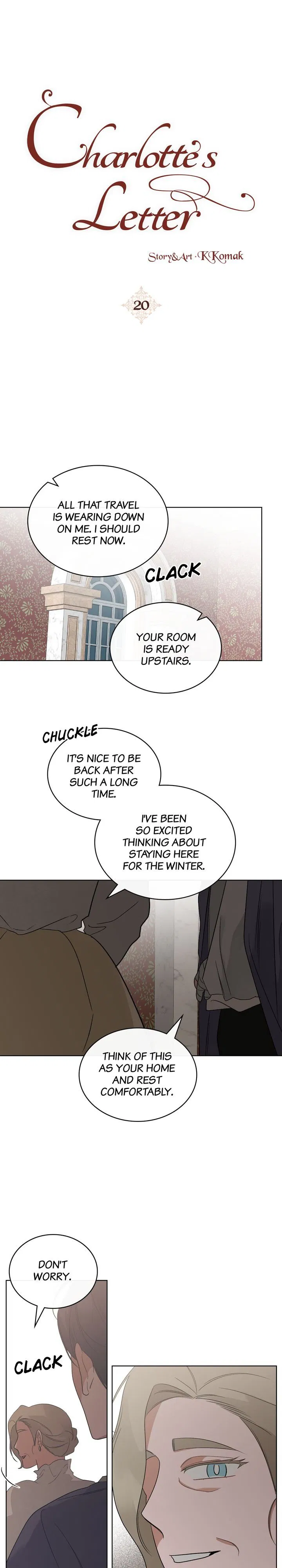 Charlotte’s Letter Chapter 20 page 1
