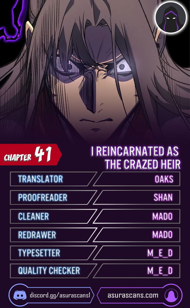 I Reincarnated As The Crazed Heir Chapter 41 page 1