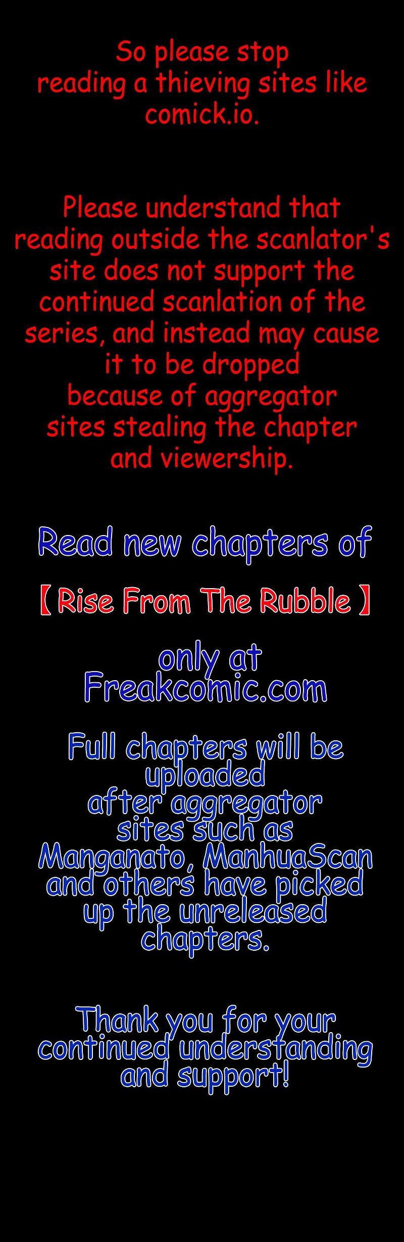 Rise From The Rubble Chapter 270.5 page 1