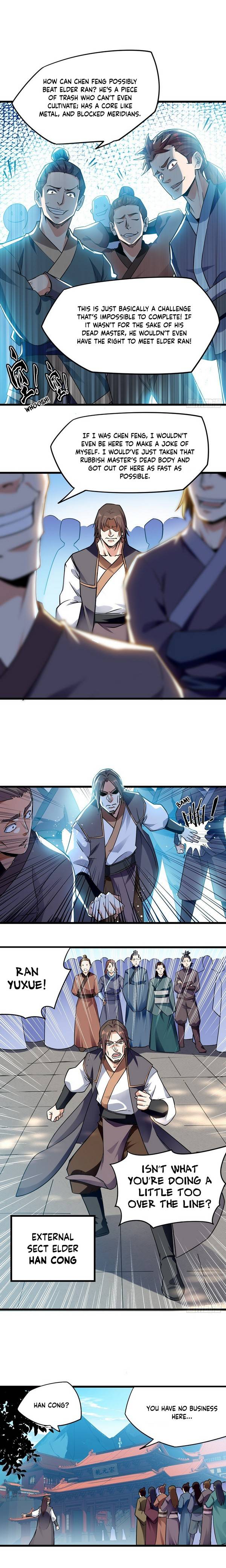 An Unparalleled Martial Arts Spirit Chapter 1 page 3