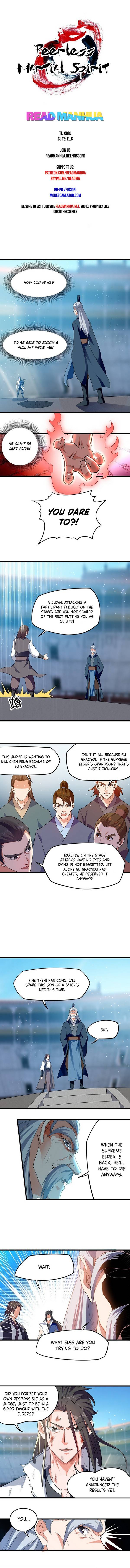 An Unparalleled Martial Arts Spirit Chapter 27 page 1