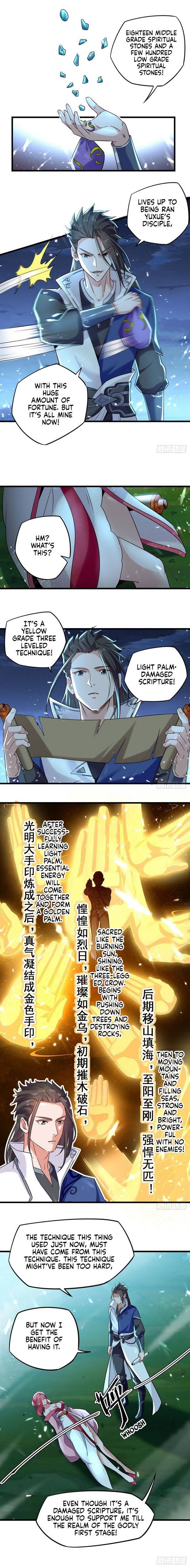 An Unparalleled Martial Arts Spirit Chapter 8 page 3