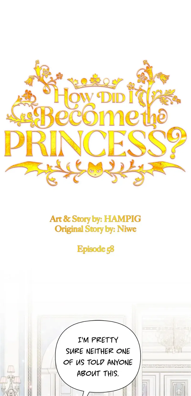 Starting from Today, I’m a Princess? Chapter 58 page 1