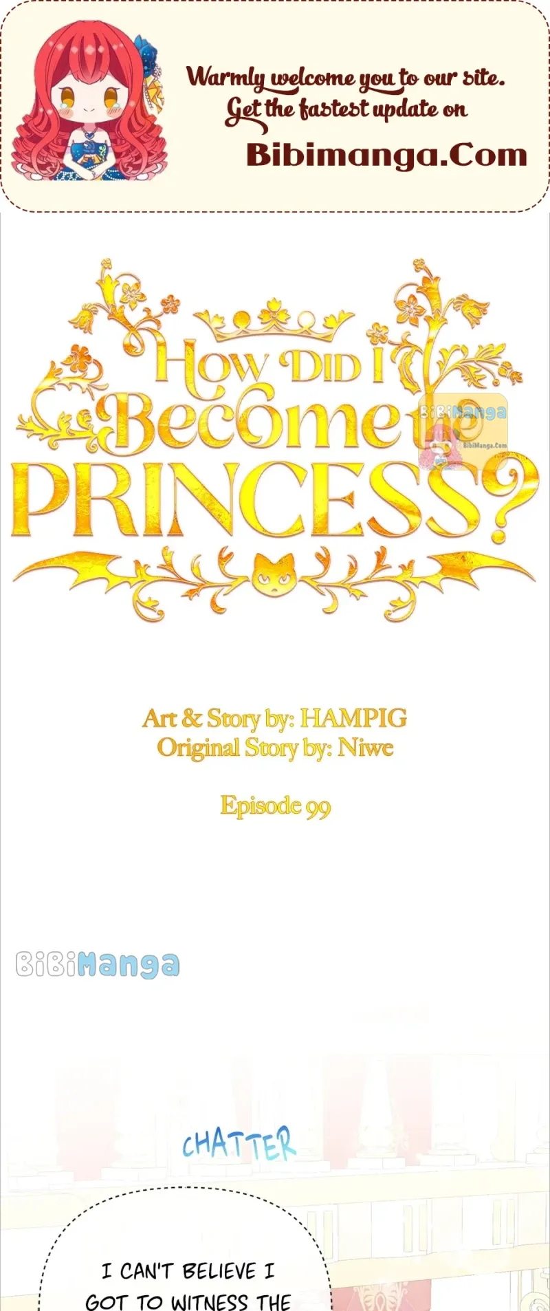 Starting from Today, I’m a Princess? Chapter 99 page 1