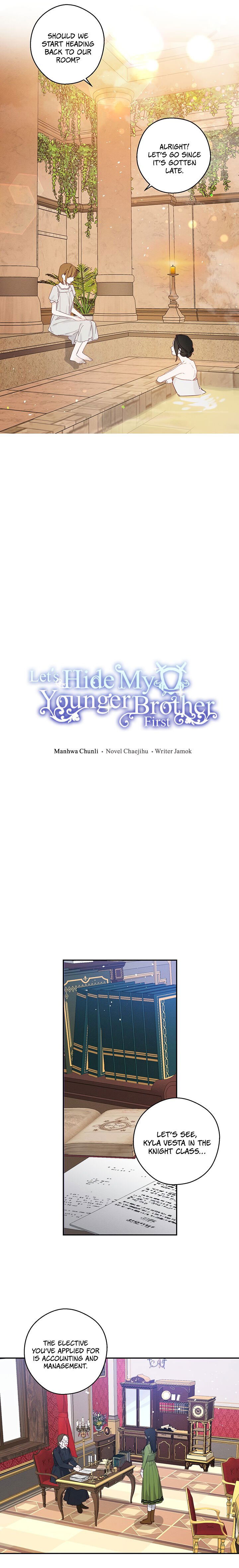 Let’s Hide My Younger Brother First Chapter 10 page 8