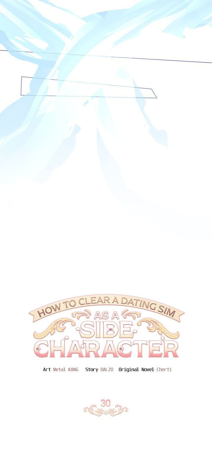 How To Clear A Dating Sim As A Side Character Chapter 30 page 3