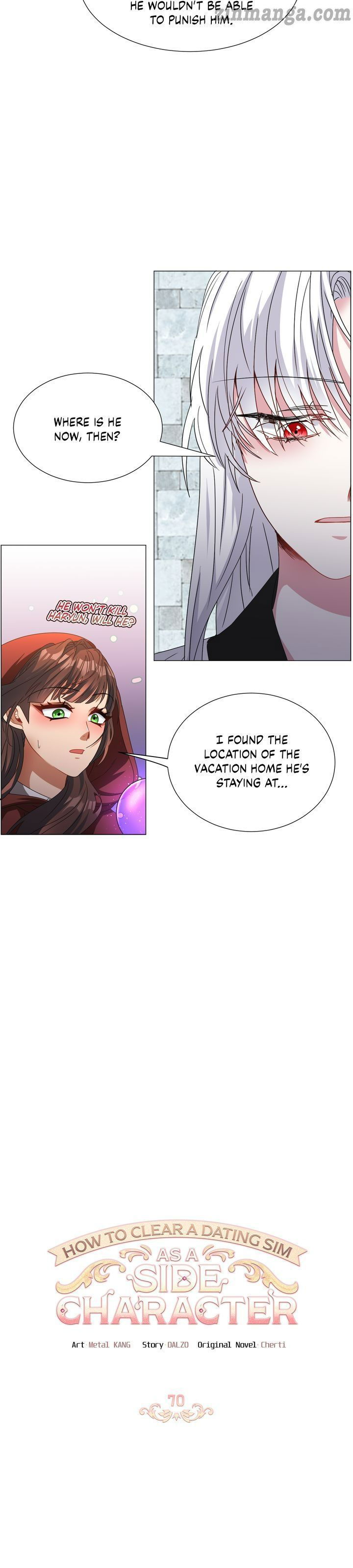 How To Clear A Dating Sim As A Side Character Chapter 70 page 8