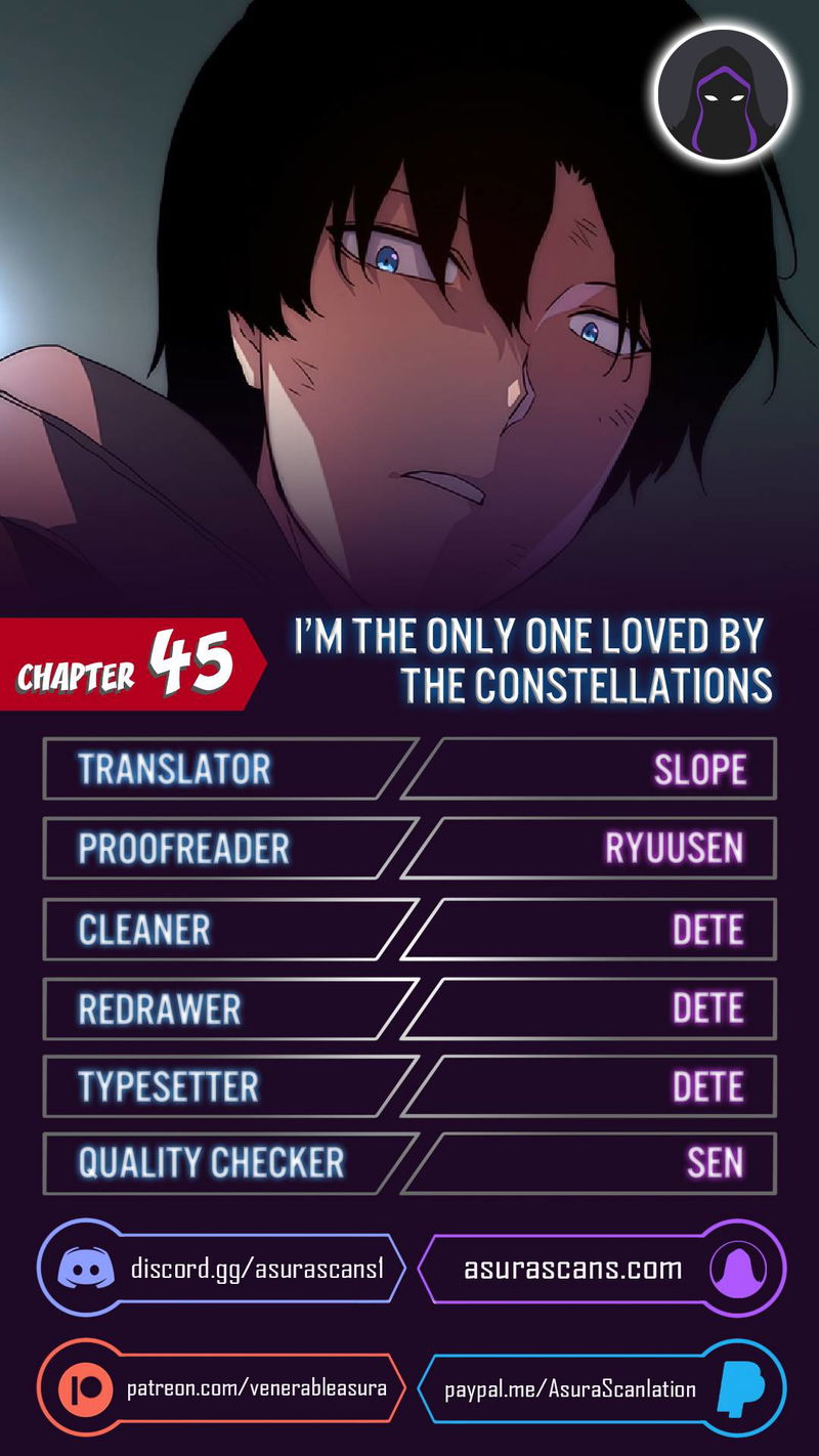 I’m the Only One Loved by the Constellations! Chapter 45 page 1