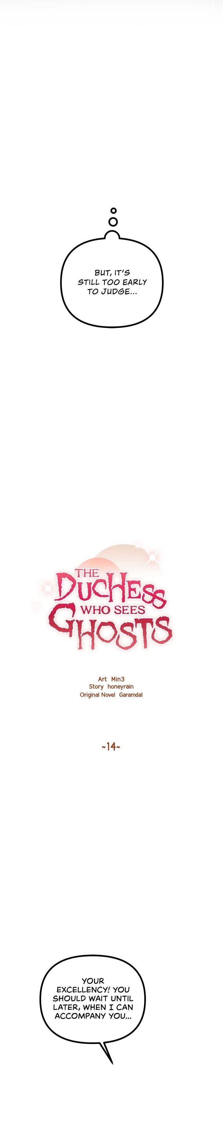 The Duchess Who Sees Ghosts Chapter 14 page 6