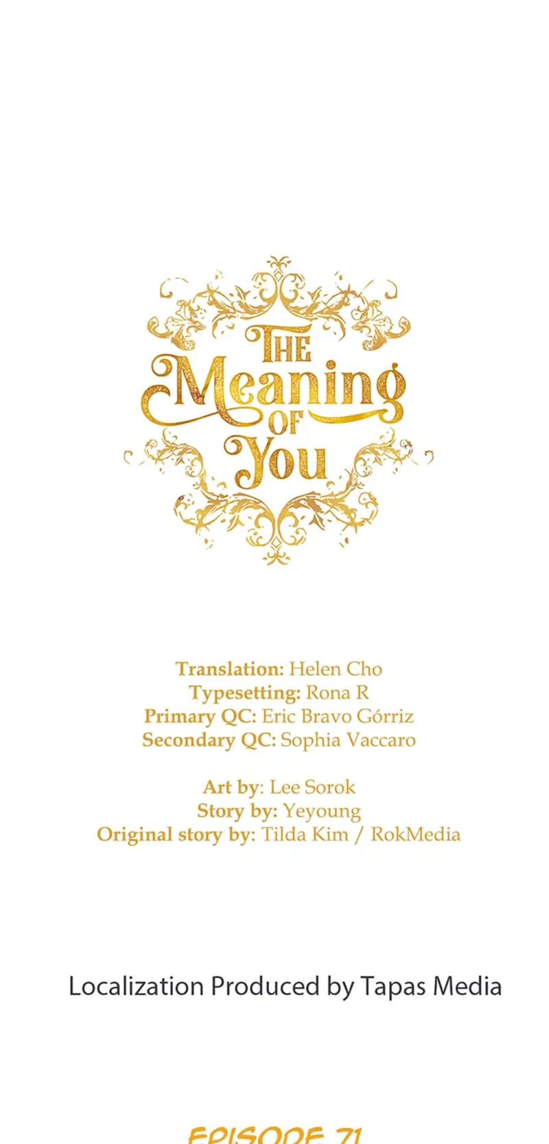 The Meaning of You Chapter 71 page 21