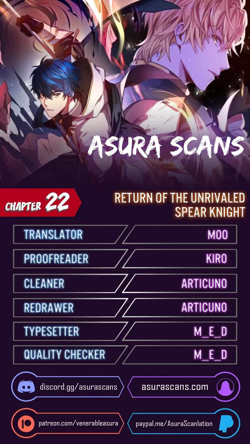 Return of the Legendary Spear Knight Chapter 22 page 1