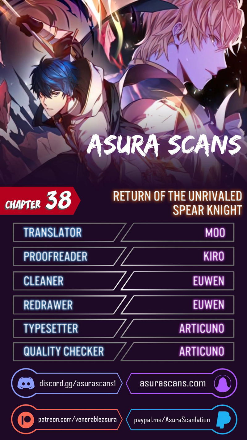 Return of the Legendary Spear Knight Chapter 38 page 1