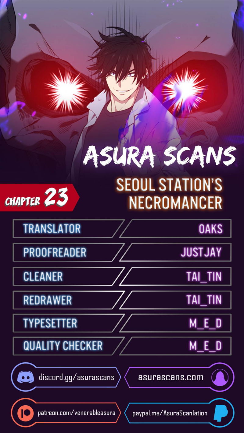 Seoul Station’s Necromancer Chapter 23 page 1