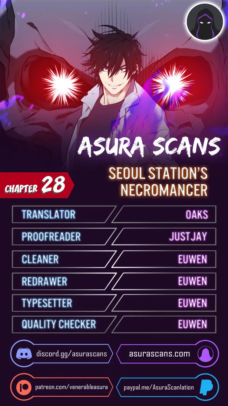 Seoul Station’s Necromancer Chapter 28 page 1