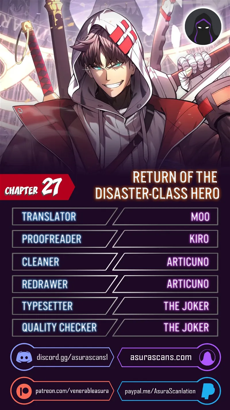 Return of the Disaster-Class Hero Chapter 27 page 1