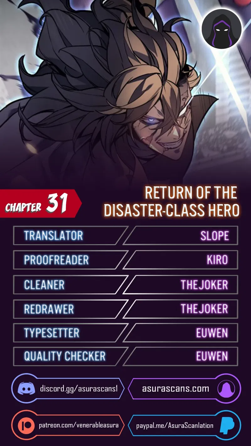 Return of the Disaster-Class Hero Chapter 31 page 1